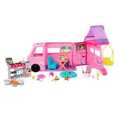 BARBIE - Camper De Los Sueños Auto Transformable