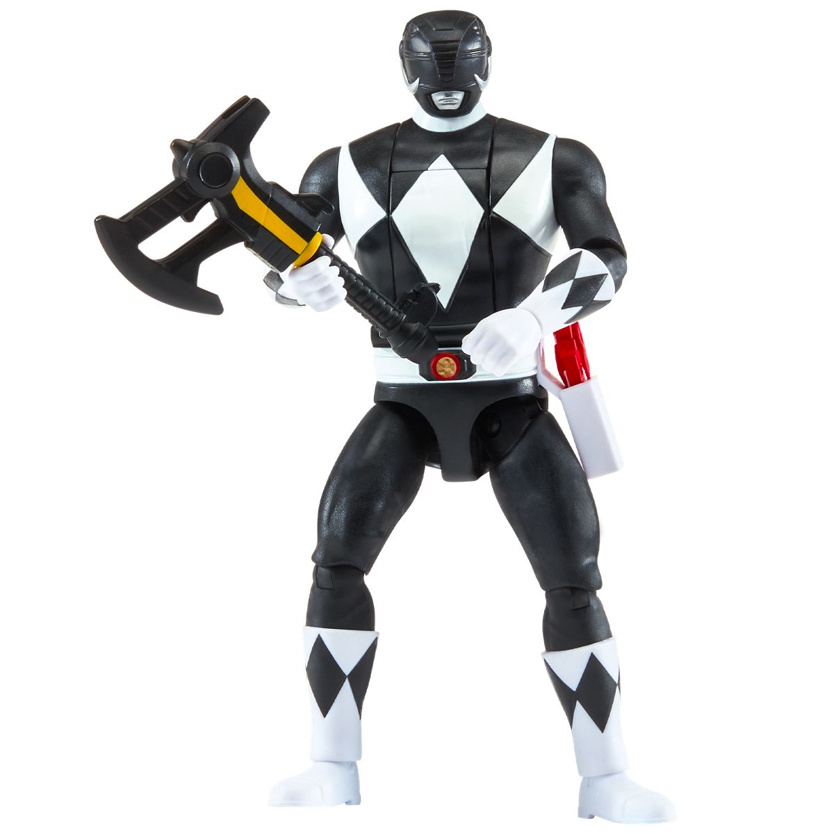 POWER RANGERS - Power Rangers Figura Gira Cabeza - Black Ranger