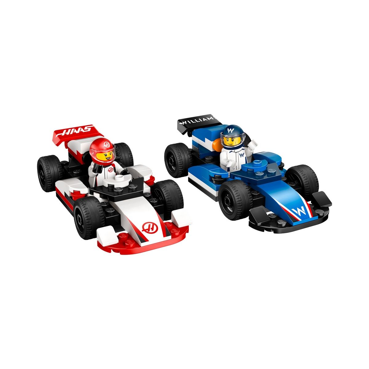 LEGO - Autos De F1 Williams Racing Y Haas F1 Lego City
