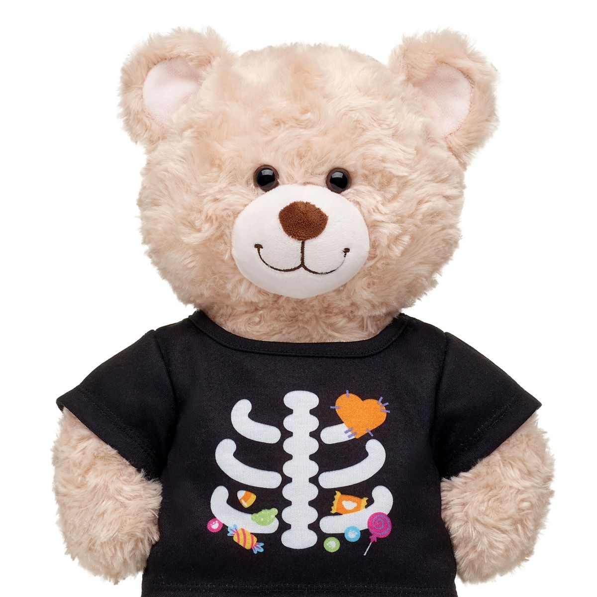 BUILD A BEAR - Polera Esqueleto Negra Build-A-Bear