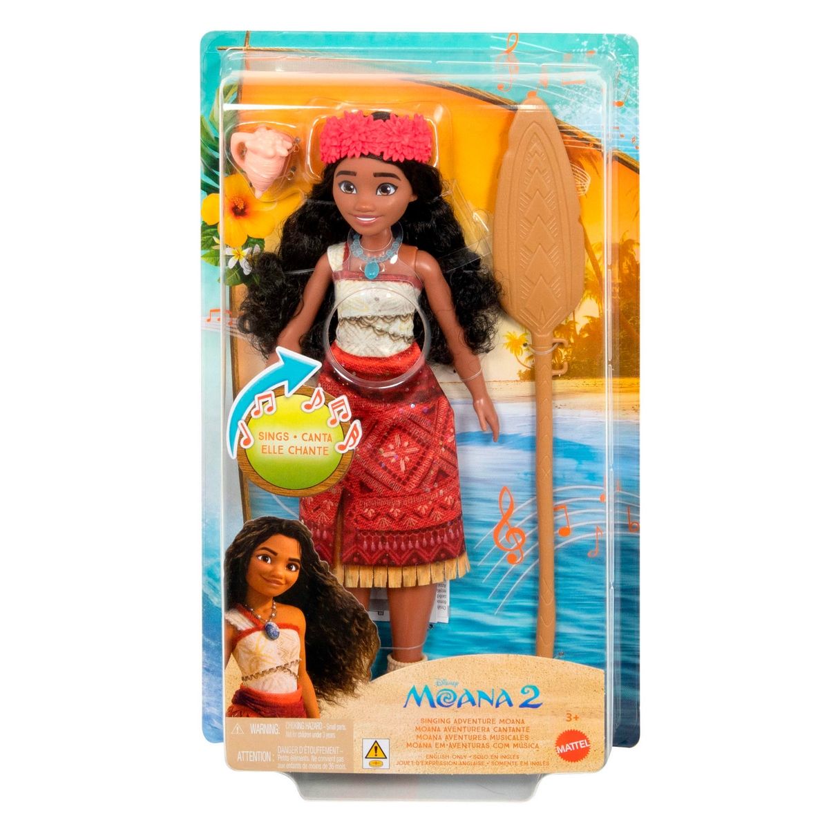 DISNEY - Moana 2 Muñeca Musical