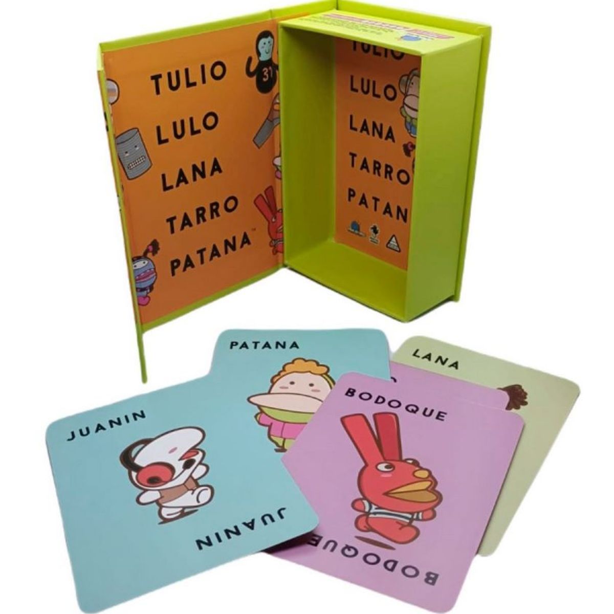 ANSALDO - Juego de cartas 31 MINUTOS Tulio Lulo Lana Tarro Patana