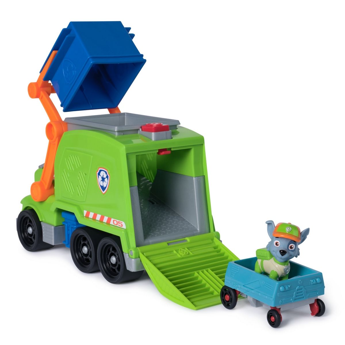 PAW PATROL - Paw patrol camión de reciclaje rocky