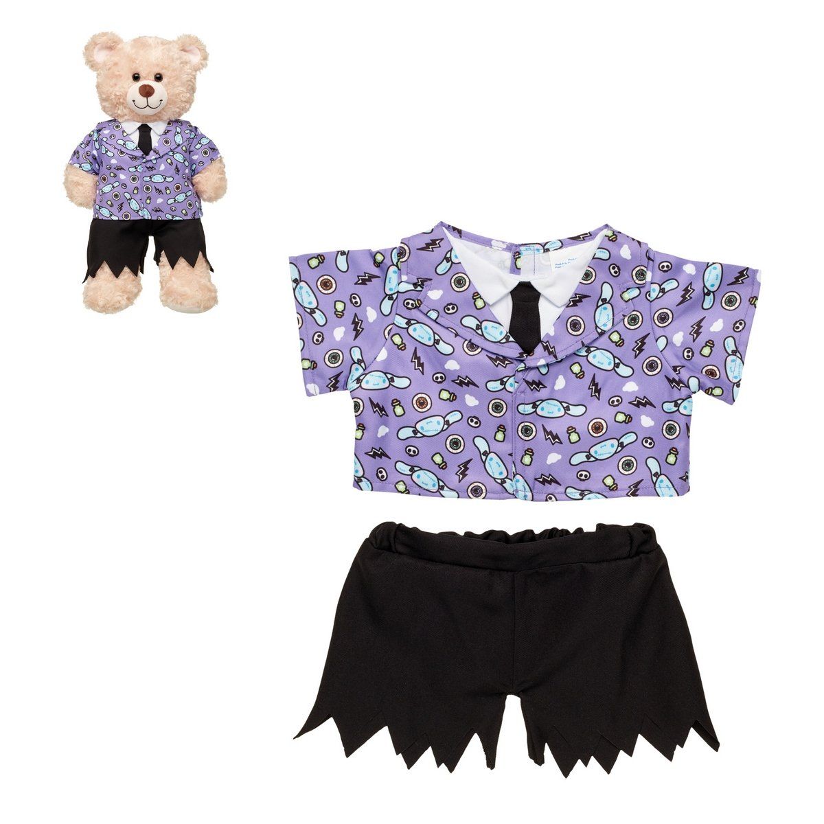 BUILD A BEAR - Traje Cinnamoroll Monster Sanrio Build-A-Bear