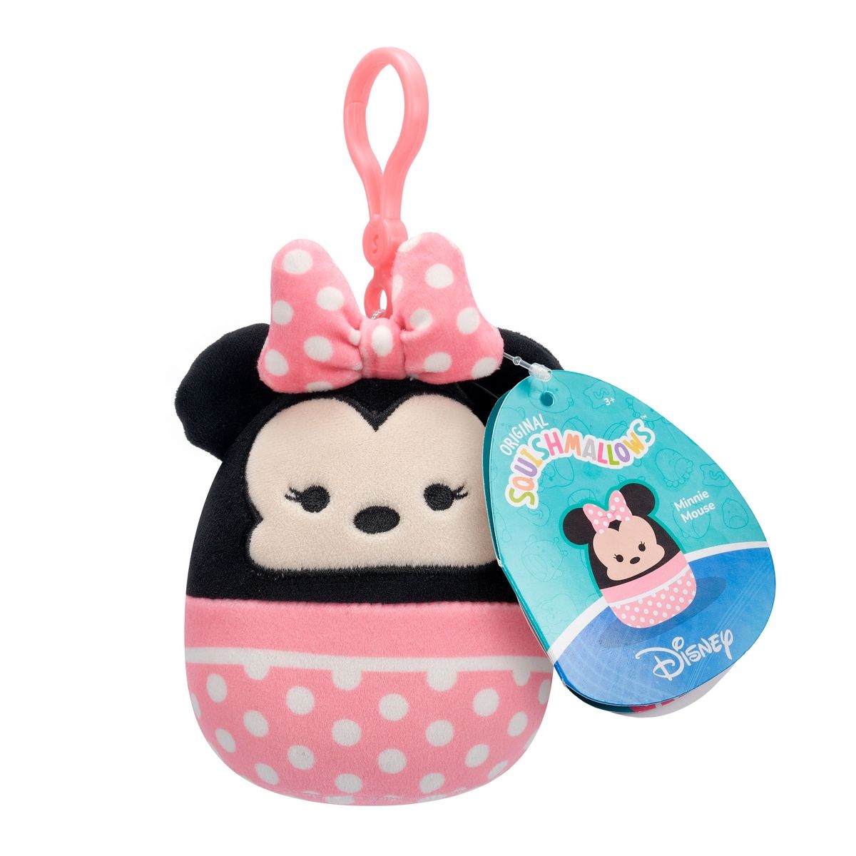 SQUISHMALLOWS - Squishmallows peluche clip disney - minnie mouse