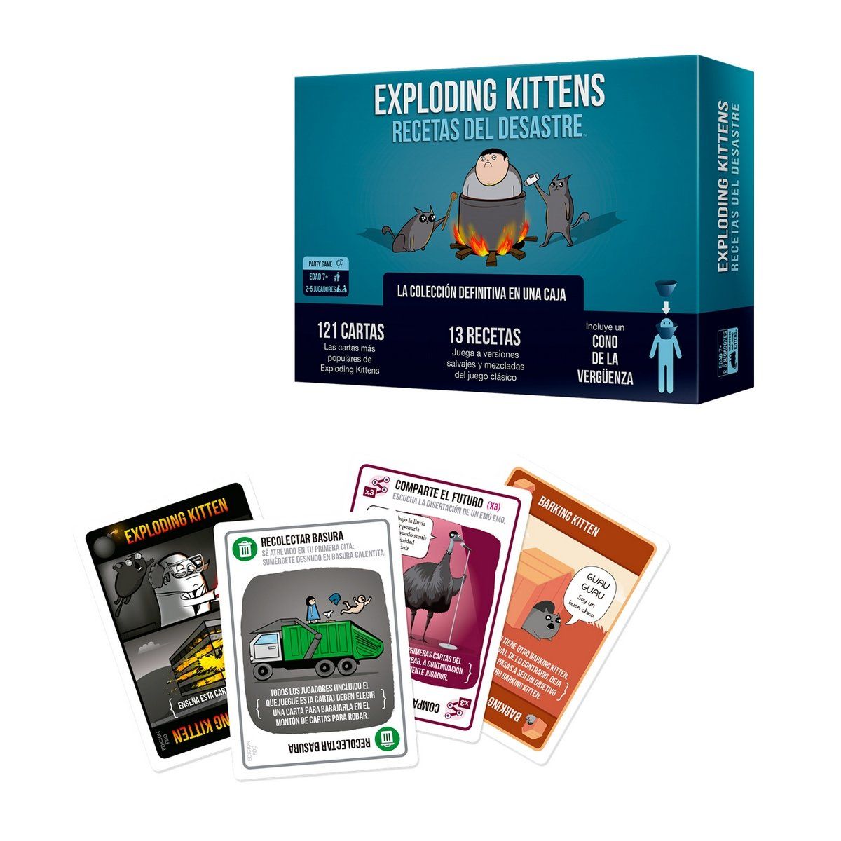 ANSALDO - Exploding Kittens Recetas Del Desastre