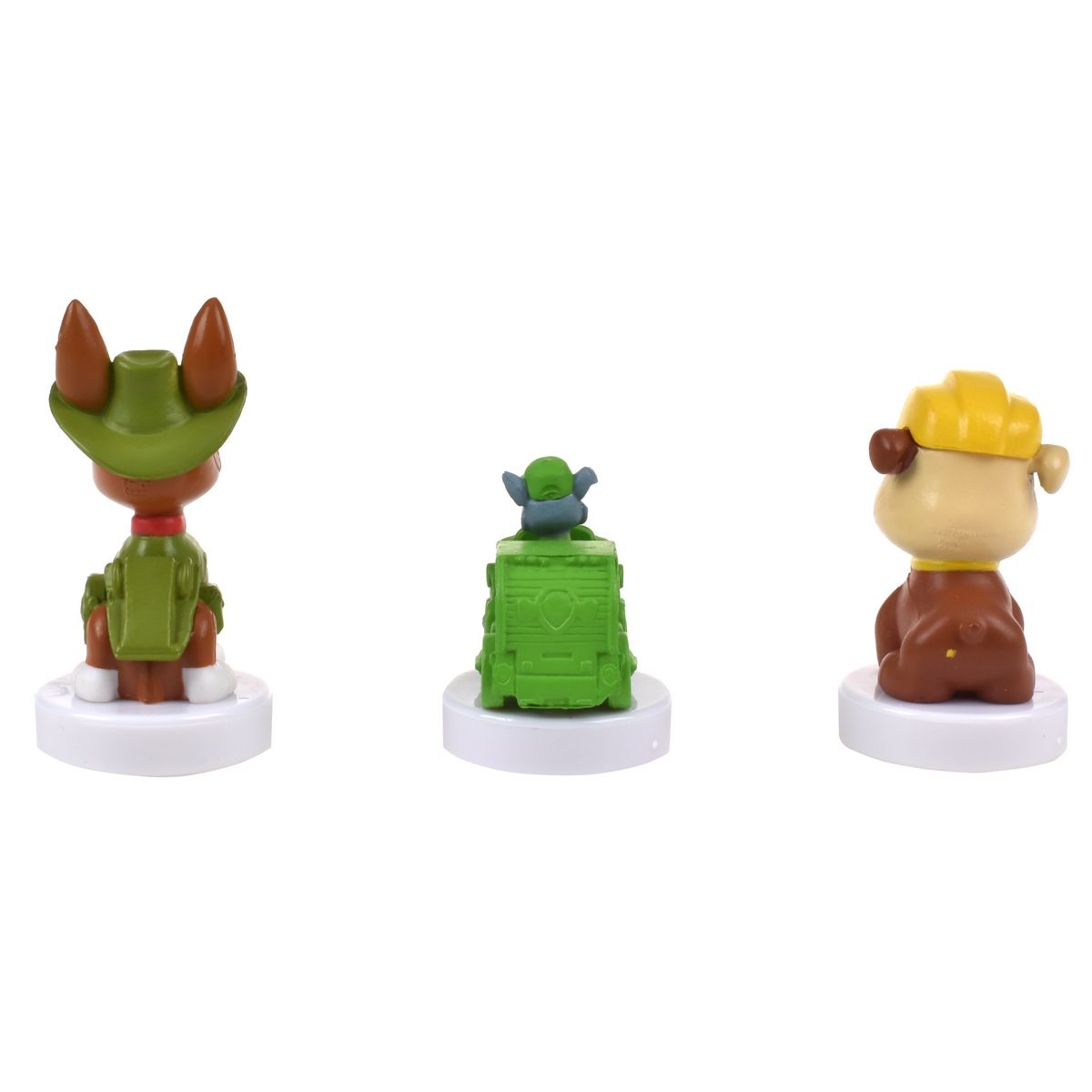 PAW PATROL - Set de 3 timbres paw patrol - rubble