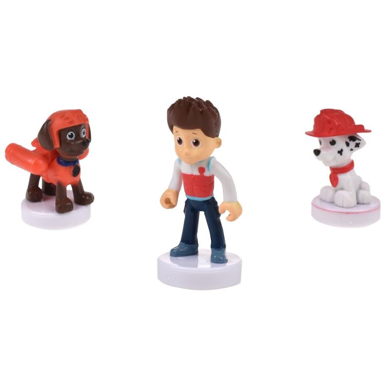 PAW PATROL - Set de 3 timbres paw patrol - marshall