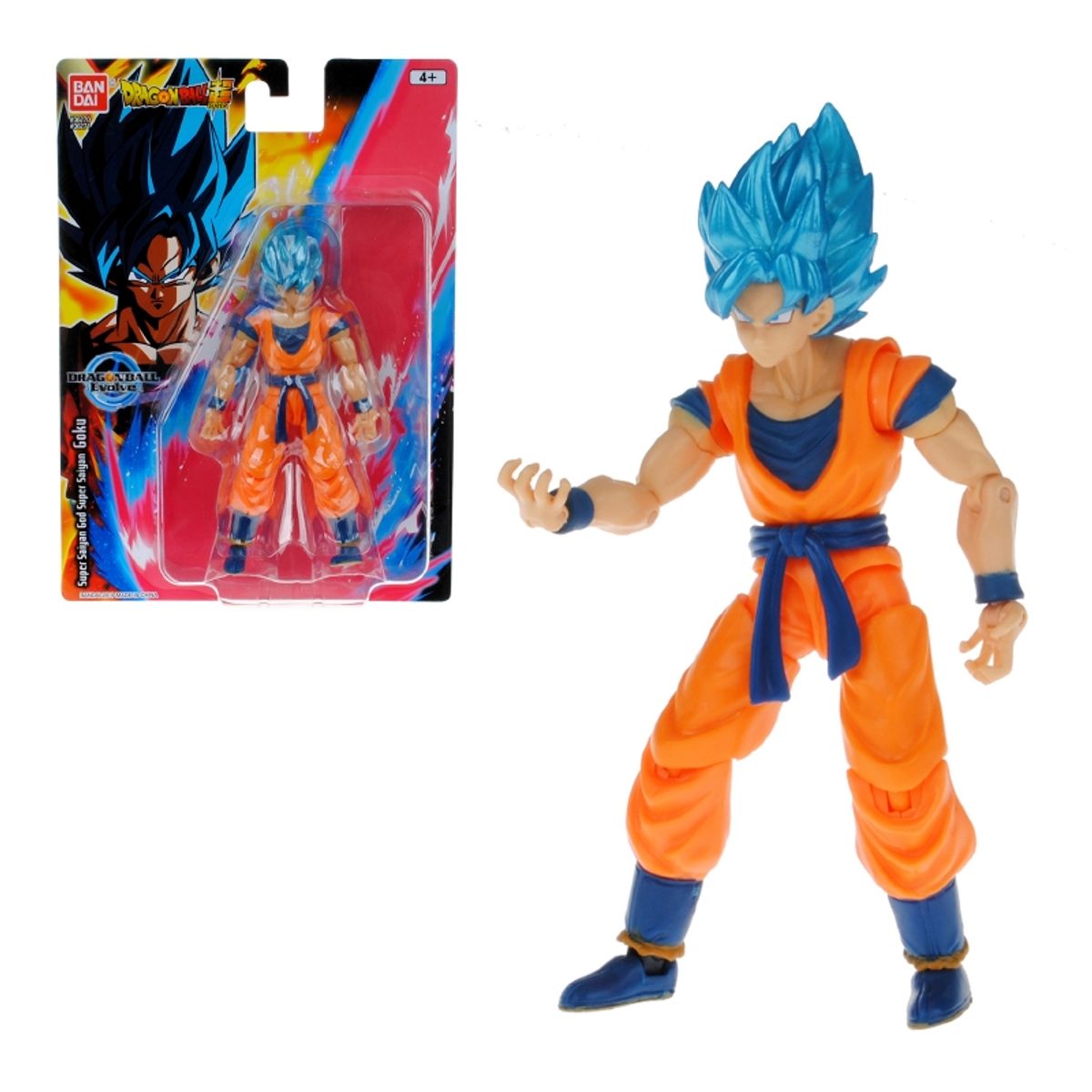 DRAGON BALL - Figura 13 cm articulada dragon ball - super saiyan god goku