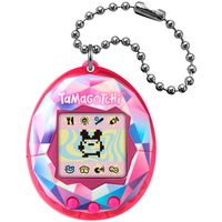 Mascota virtual tamagotchi de bandai - pink treasure jewel