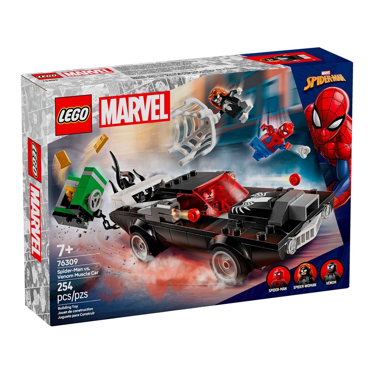 LEGO - Spider-Man Vs. Coche Brutal De Venom Lego Super Heroes