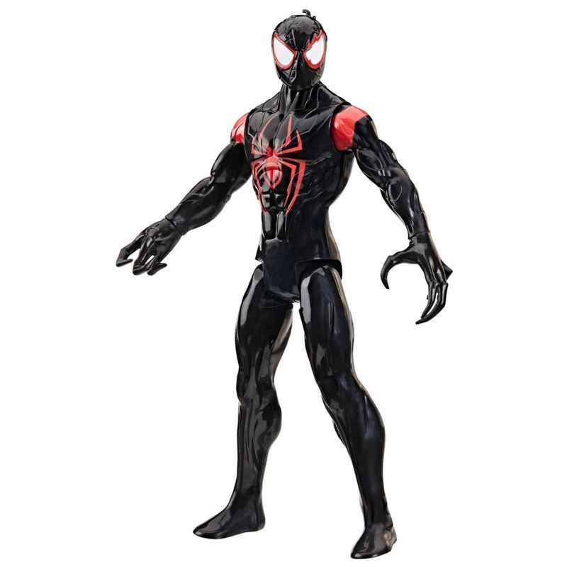 MARVEL - Figura spiderman venom vs titan hero series - miles morales