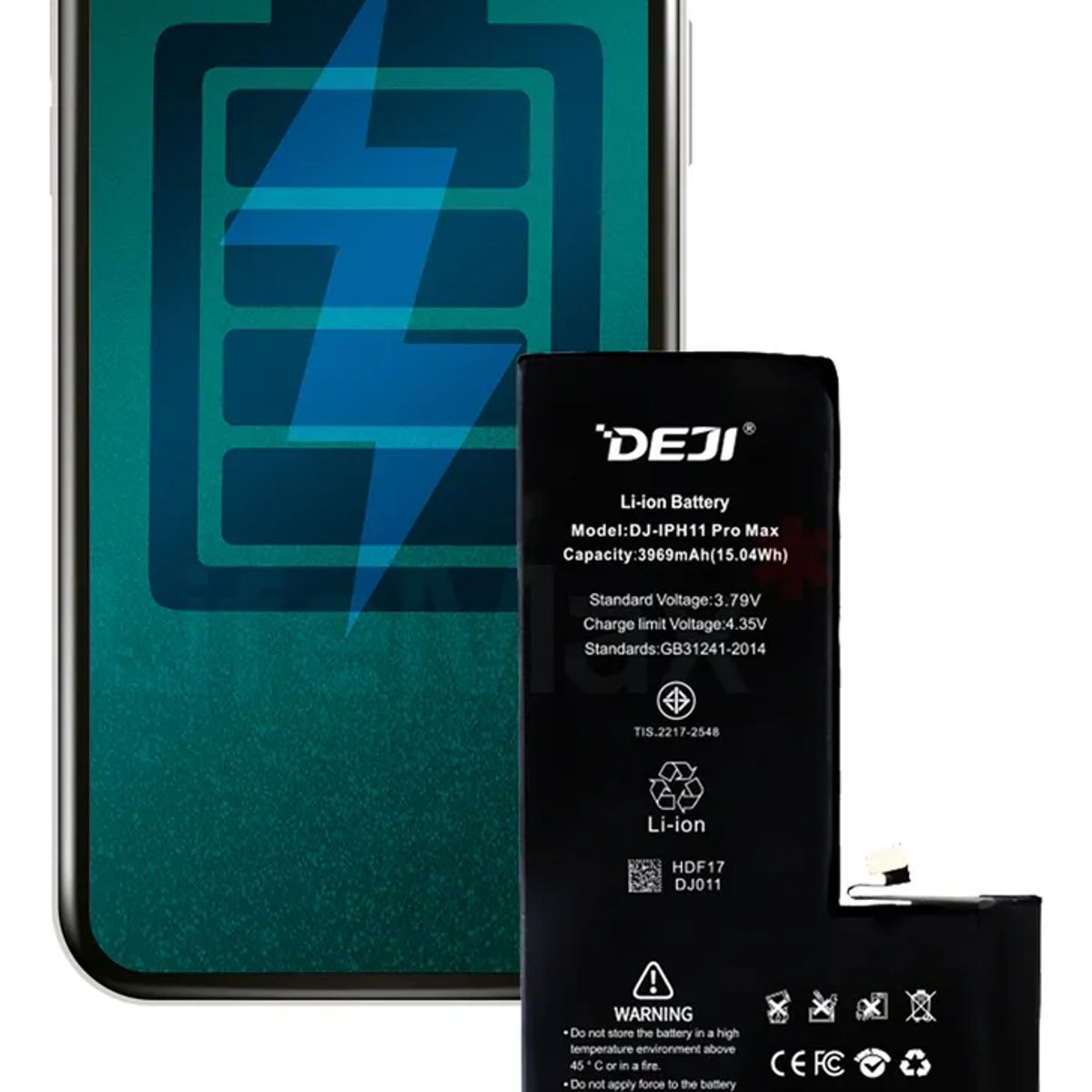 GENERICO - Batería Para Iphone 11 Pro Max Marca Deji