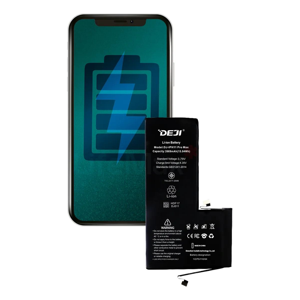 GENERICO - Batería Para Iphone 11 Pro Max Marca Deji