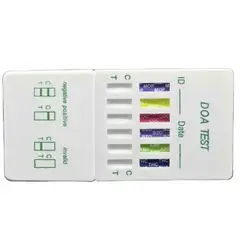 GENERICO - Test Panel De Deteccion Drogas 6 En 1 Mar Coc Extas