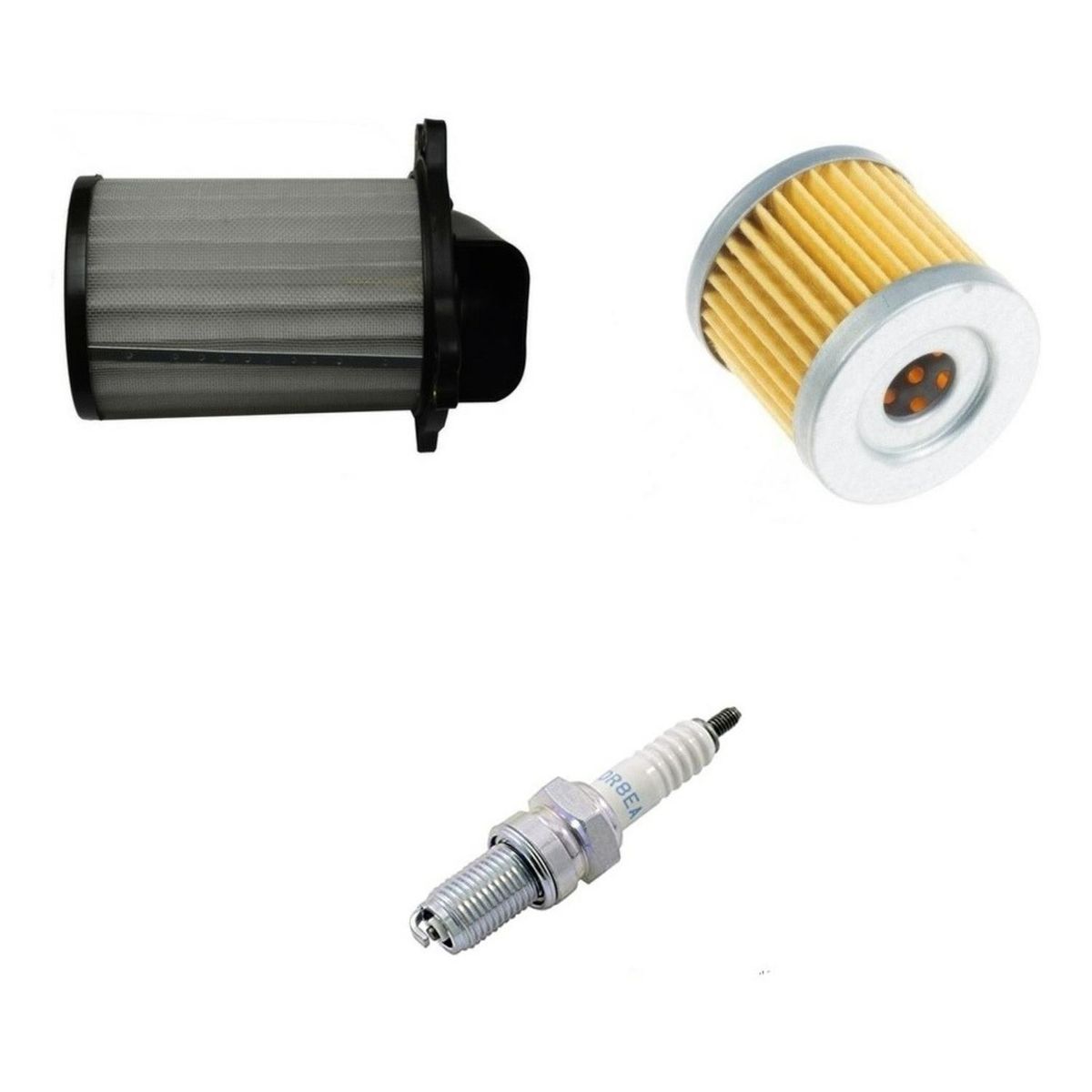 GENERICO - Kit Mantencion Suzuki Gz 150 (aire + Bujia + Filtro Aceite)