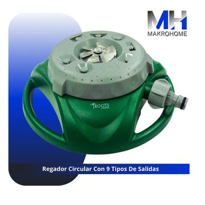 Imagen 2 del producto Regador Circular Aspersor Riego 9 Funciones 70-100 M2