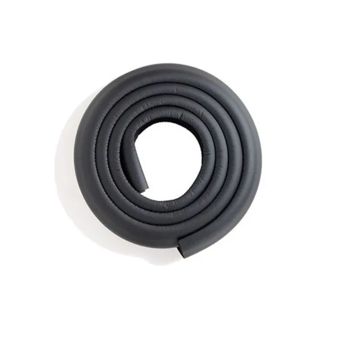 GENERICO - Protector 2mt Bordes Mesas Mueble Baño Comedor Niños Negro