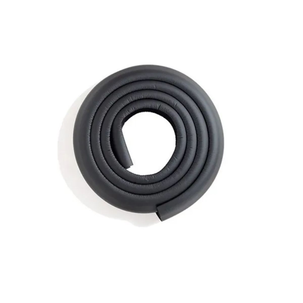 GENERICO - Protector 2mt Bordes Mesas Mueble Baño Comedor Niños Negro