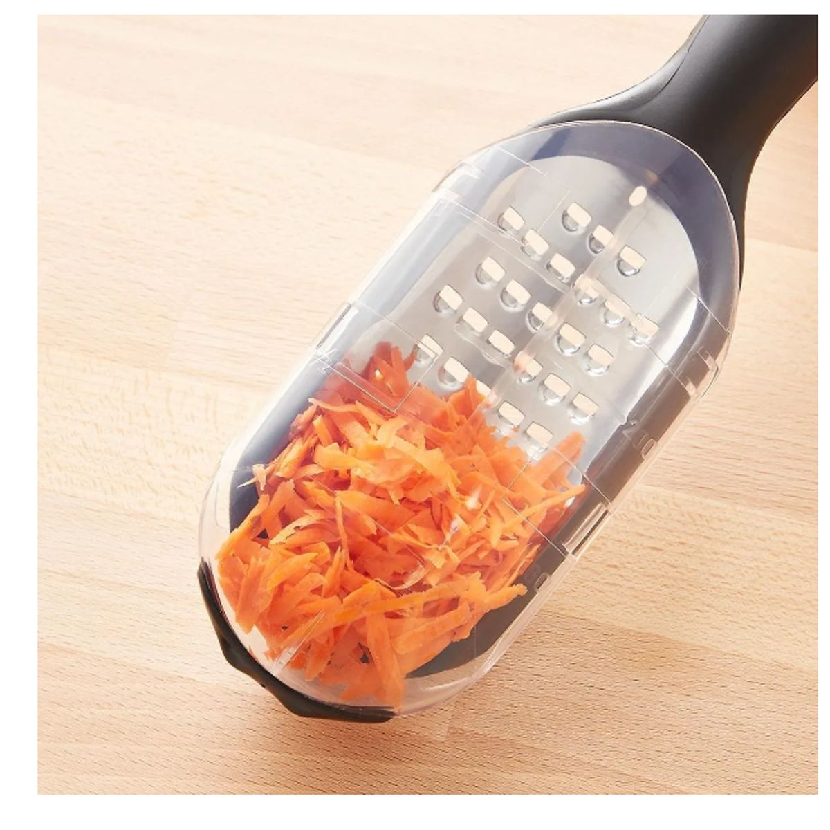 GENERICO - Rallador De Verduras Y Rebanador Manual Con Recipiente Base