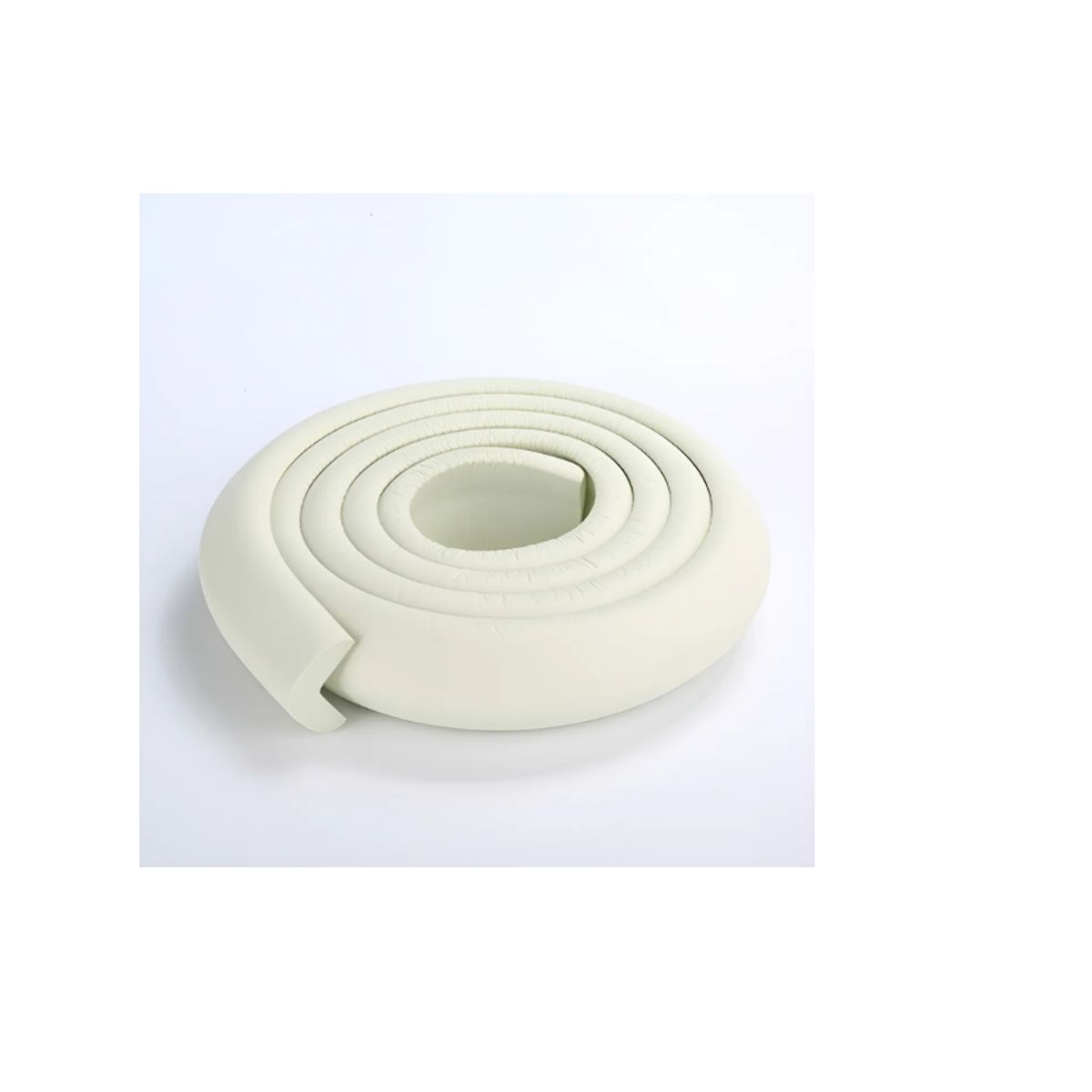 GENERICO - Protector 2mt Bordes Mesas Mueble Baño Comedor Niños Blanco