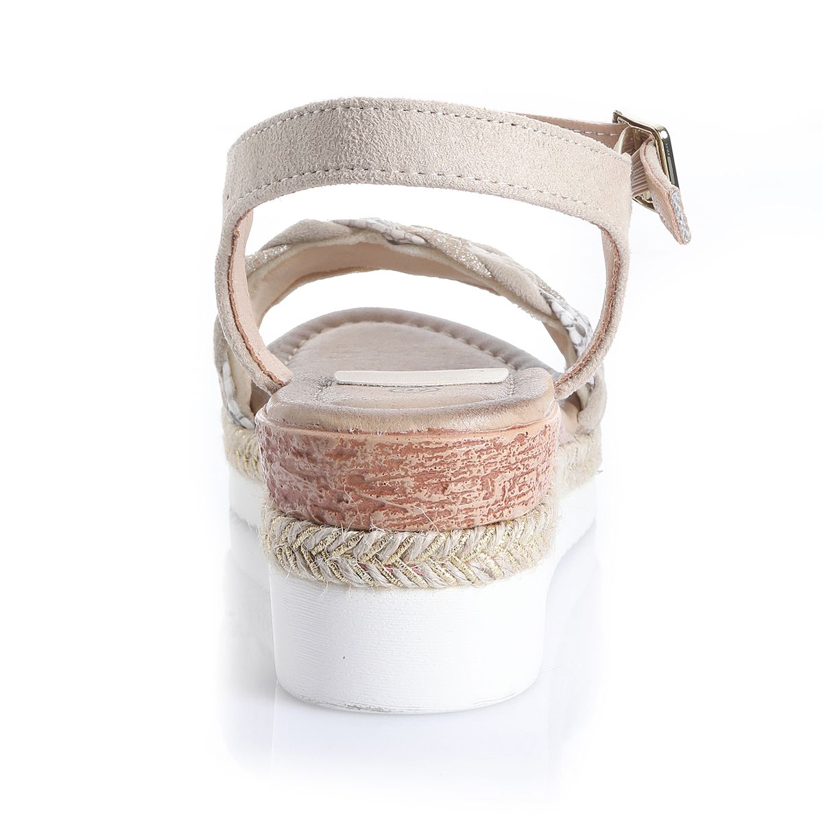 VIA UNO - Sandalia Mujer Via Uno Beige 22642613