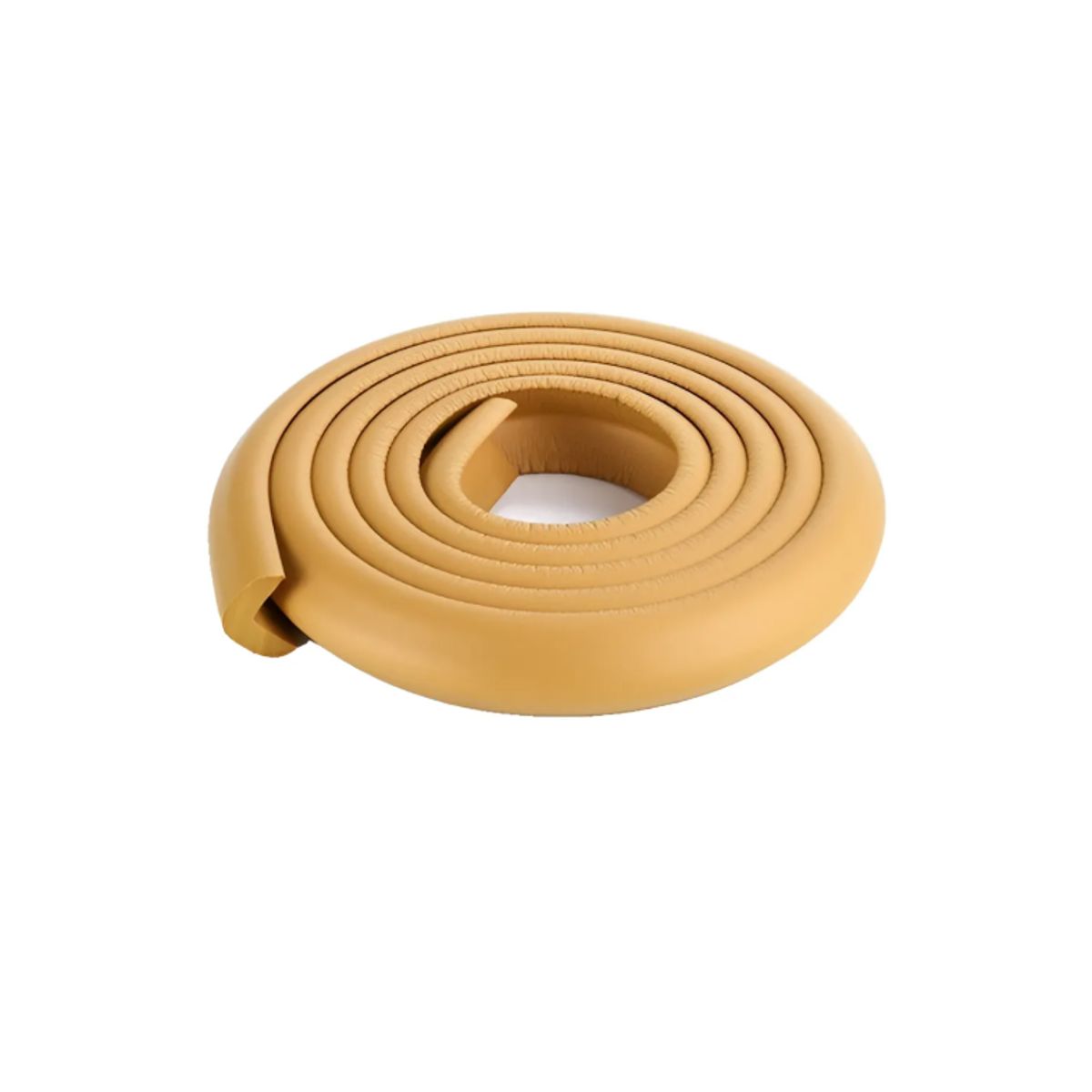 GENERICO - Protector 2mt Bordes Mesas Mueble Baño Comedor Niños color Madera