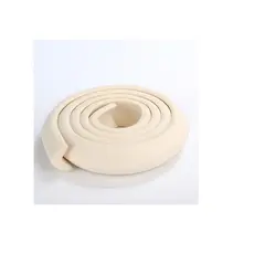 GENERICO - Protector 2mt Bordes Mesas Mueble Baño Comedor Niños color Beige