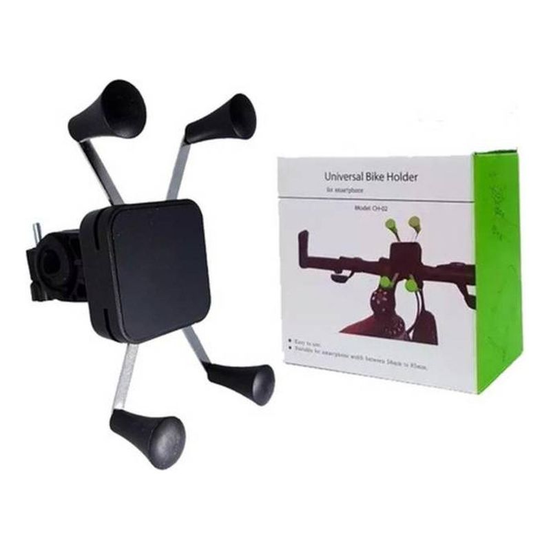GENERICO - Porta Celular Moto  Bicicleta  Bicimotos Universal 360°