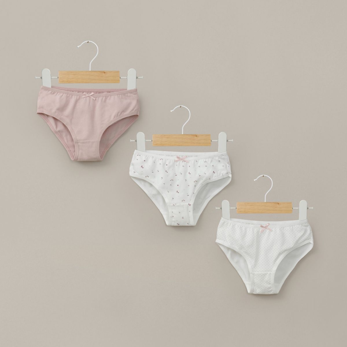 OPALINE - Pack de tres calzones niña