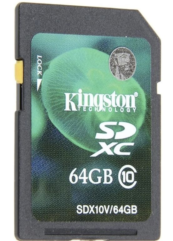 Memoria Sd Hc Clase 10 64gb Sdx10v/64gb