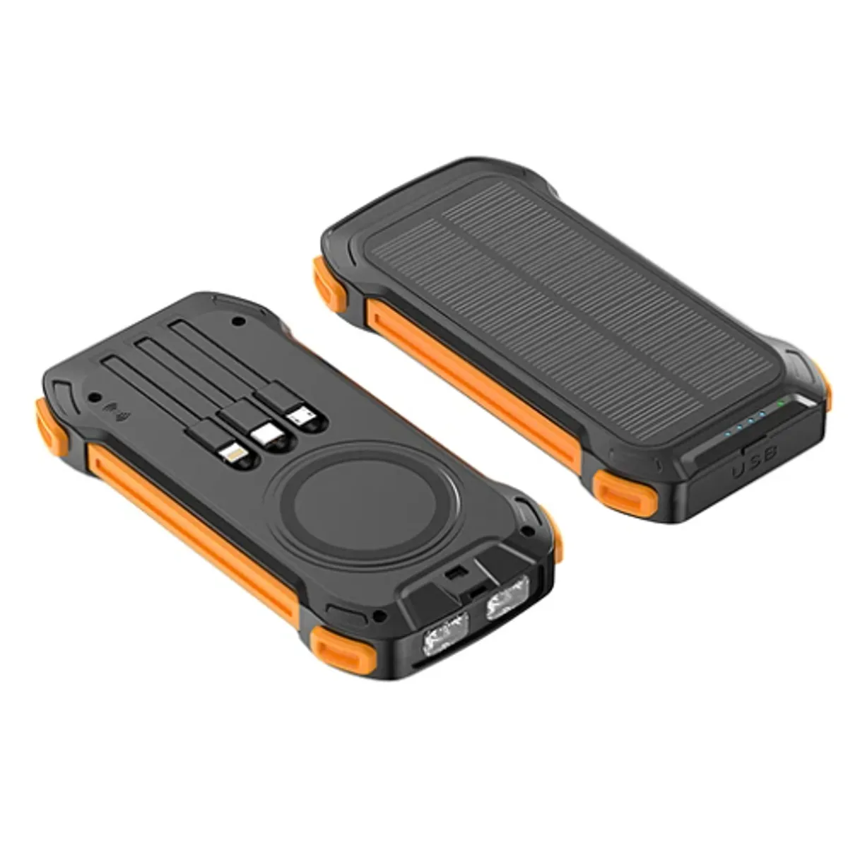 BATERIA PORTATIL SOLAR  10000mAh, marca CAMPSOR - Foto 2