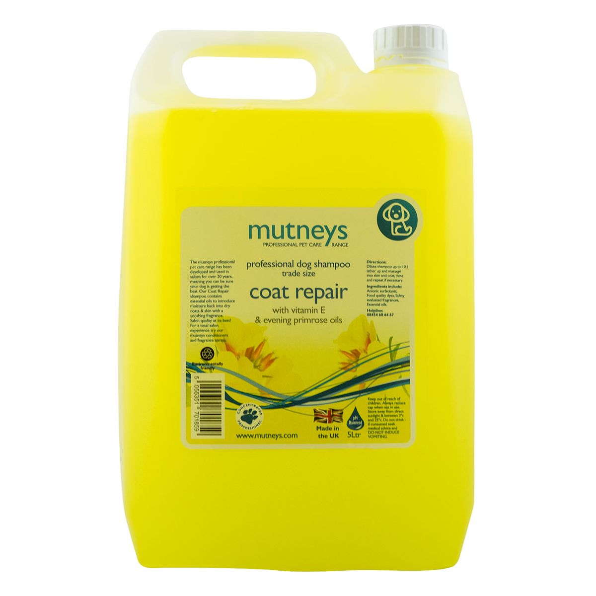 GENERICO - Shampoo para Mascotas Mutneys Coat Repair 5L