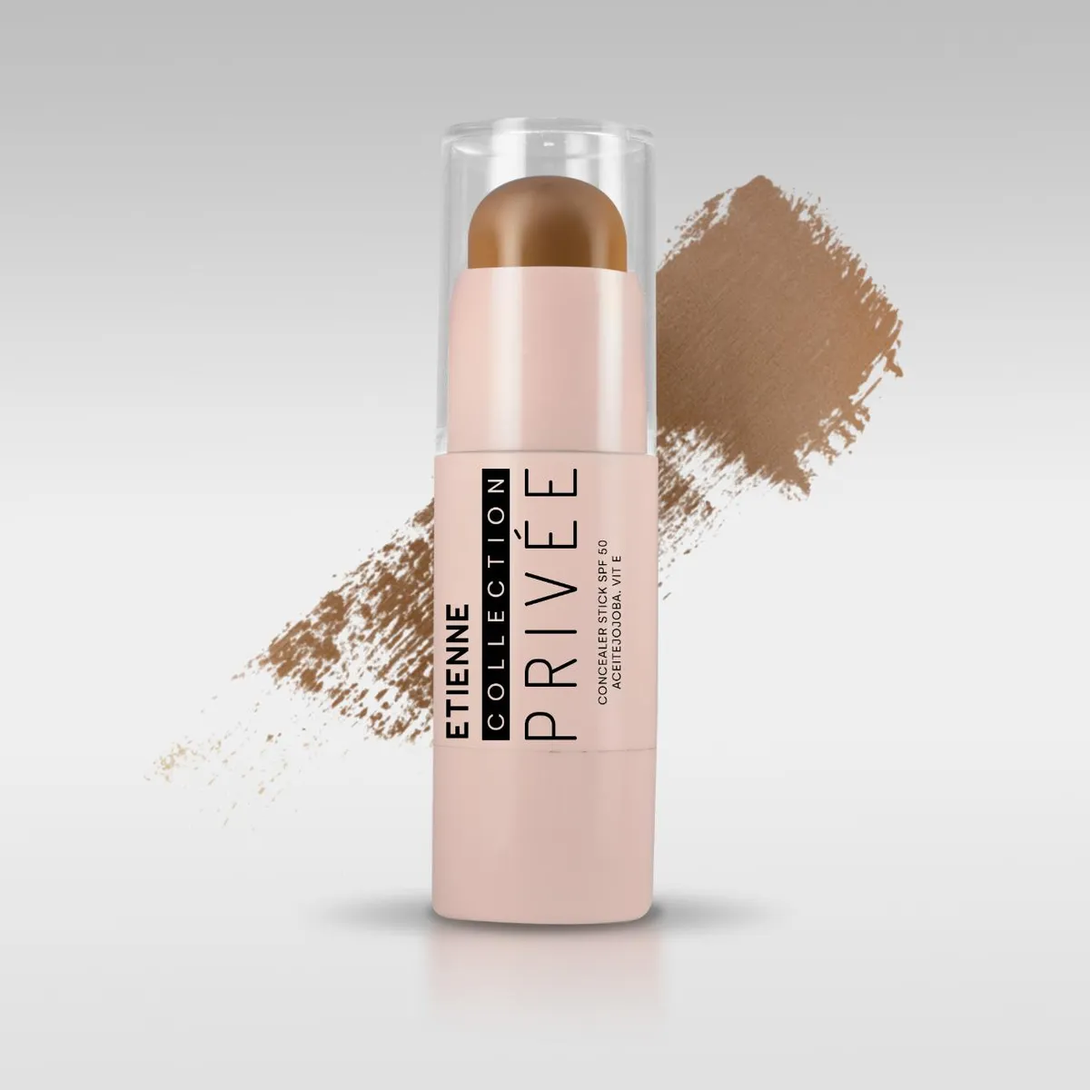 ETIENNE - Privee Face Stick SPF 50 03 con Jojoba y Vitamina E