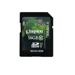 KINGSTON - Memoria Sd Hc 16GB Clase 10 Sd10v/16gb