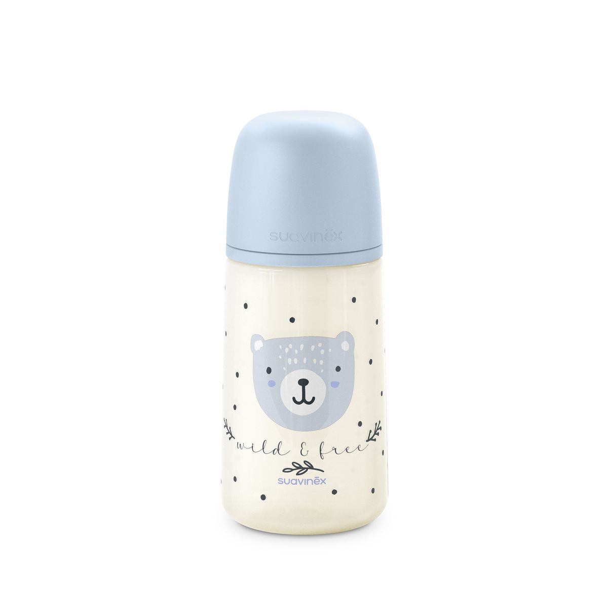 SUAVINEX - Mamadera 270 Ml Fisiologica Silicona Wild