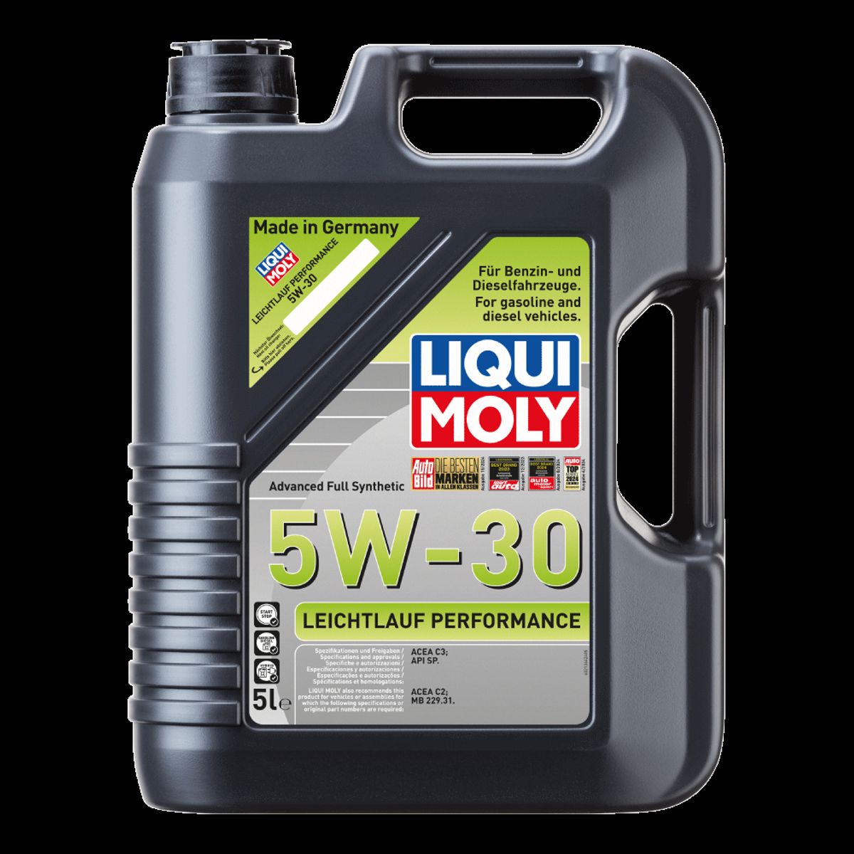 LIQUI MOLY - Aceite Liqui Moly Leichtlauf Performance 5W-30 5 lt