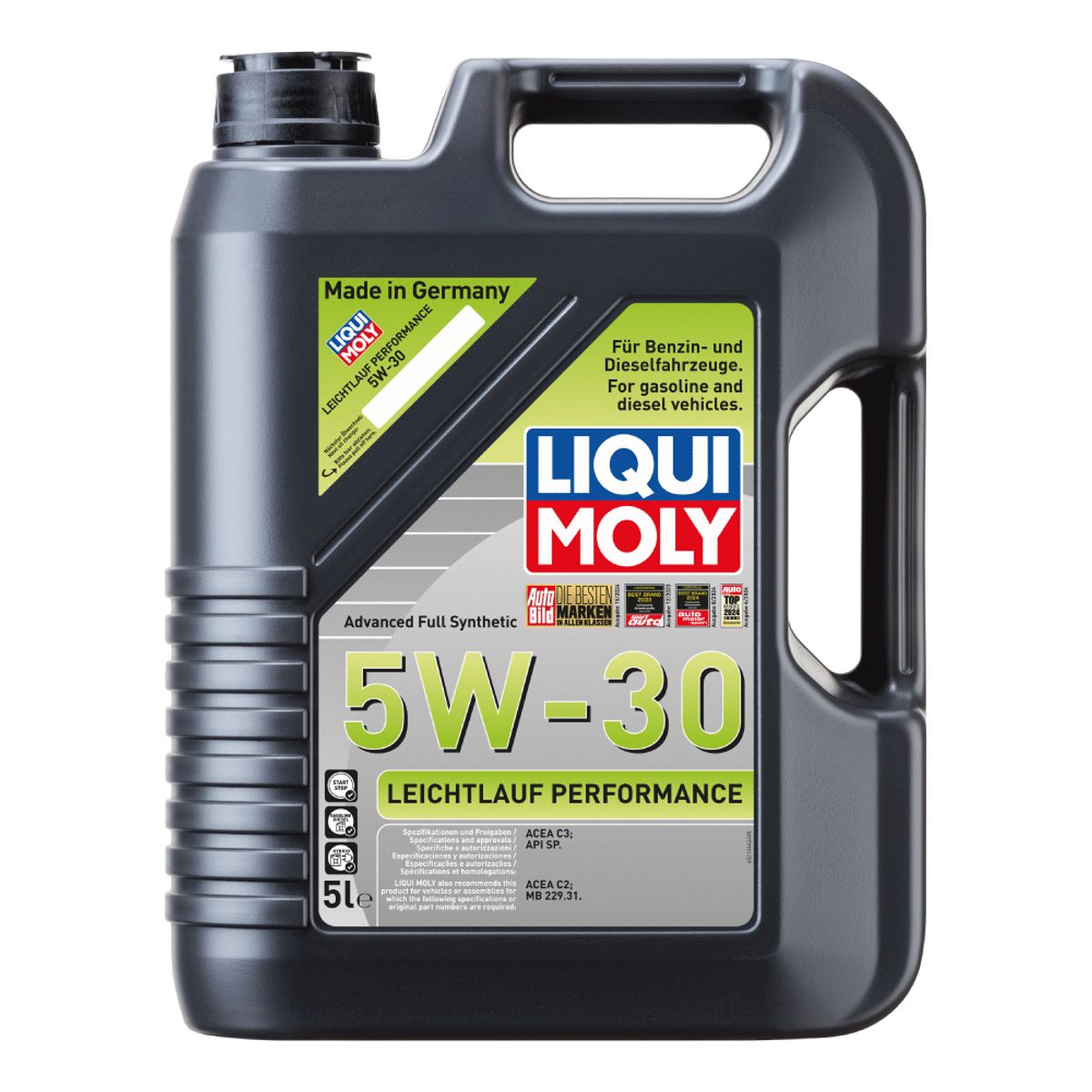 LIQUI MOLY - Aceite Liqui Moly Leichtlauf Performance 5W-30 5 lt