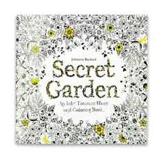 GENERICO - Mándalas Para Colorear 96 Dibujos Antiestrés Secret Garden