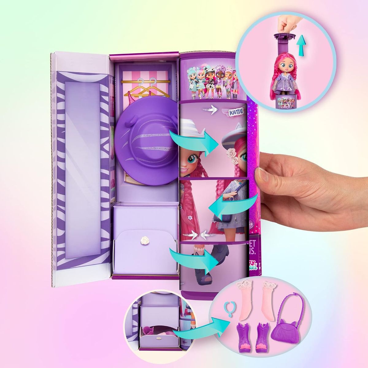 CRY BABIES - Muñeca Cry Babies Bebés Llorones Bff Katie Original