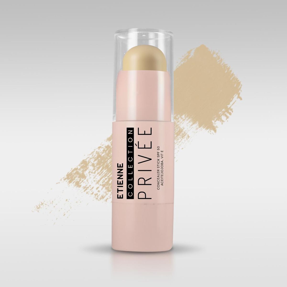 ETIENNE - Privee Face Stick SPF 50 01 con Jojoba y Vitamina E