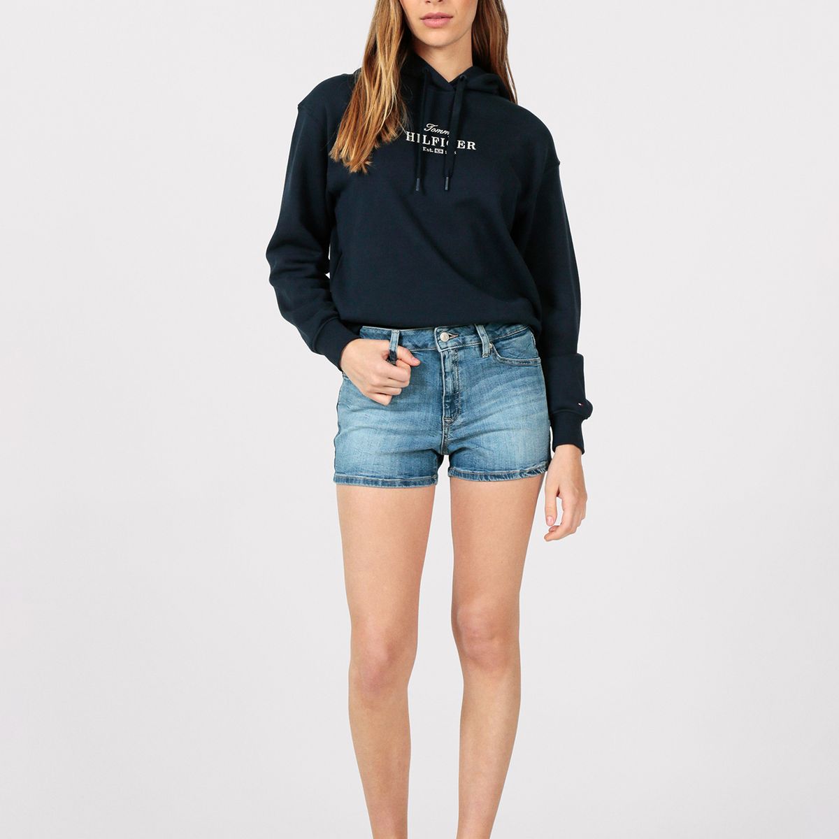 TOMMY HILFIGER - Short Nora Azul Tommy Jeans