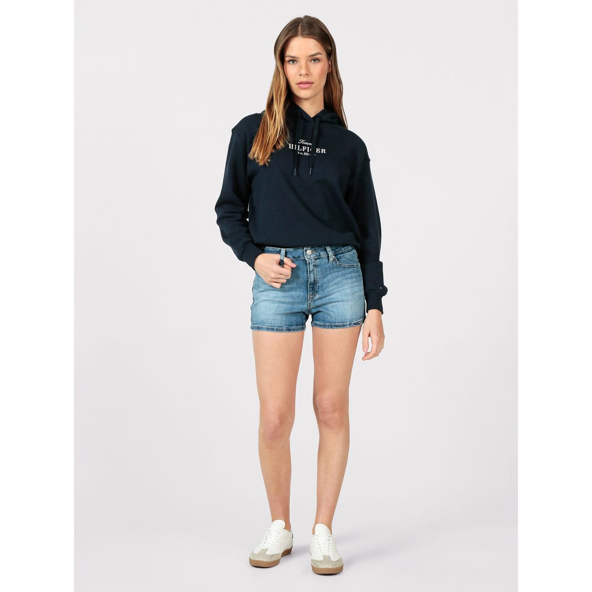 TOMMY HILFIGER - Short Nora Azul Tommy Jeans