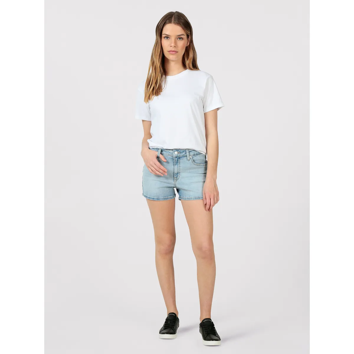 TOMMY HILFIGER - Short Nora Azul Tommy Jeans