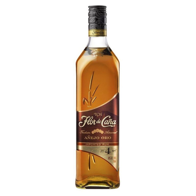 FLOR DE CAÑA - Ron Flor de Caña 4 años 1000 cc