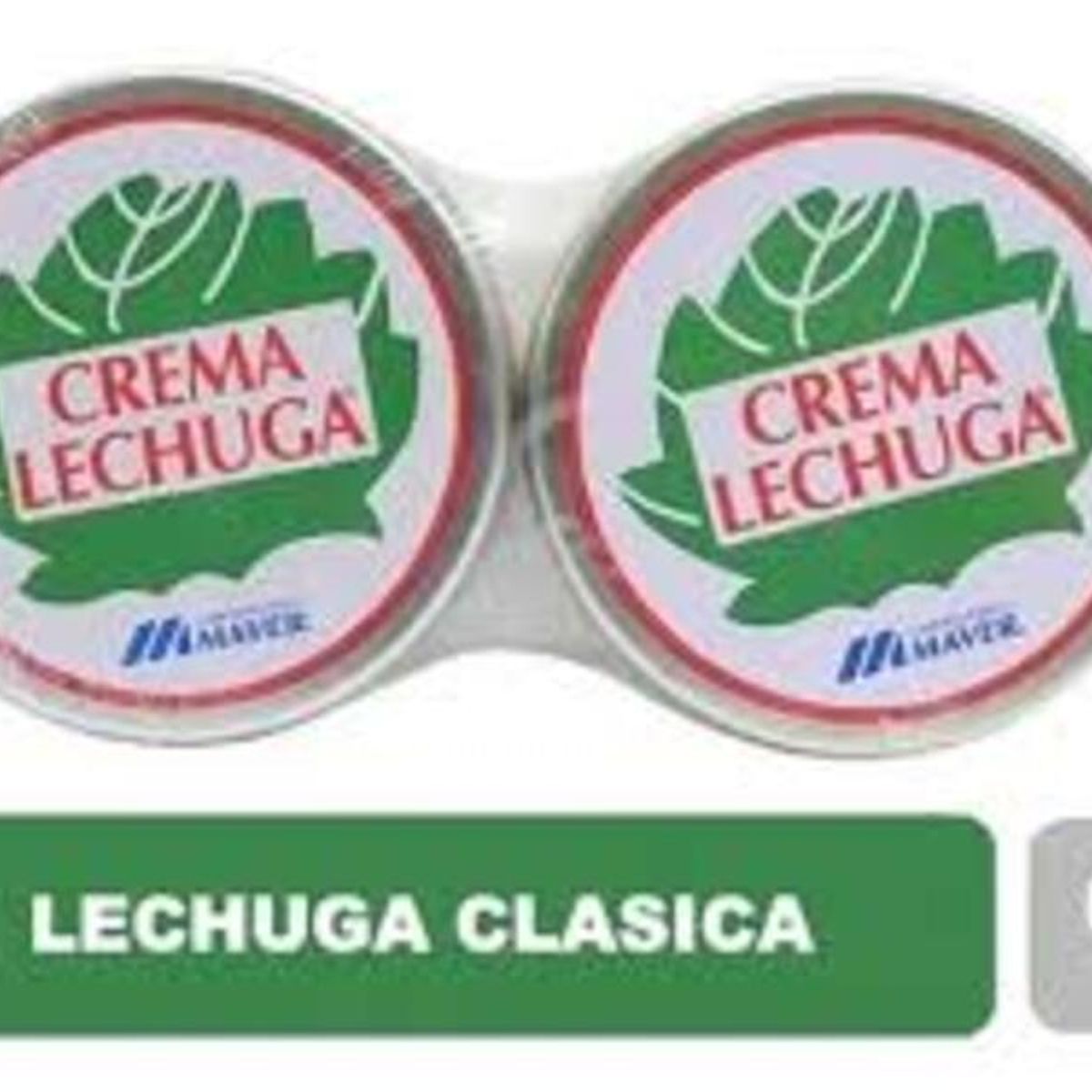 LECHUGA - Lechuga Crema lata 60 ml. Pack x2
