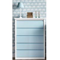 Cajonera Celeste 4 cajones Minimal