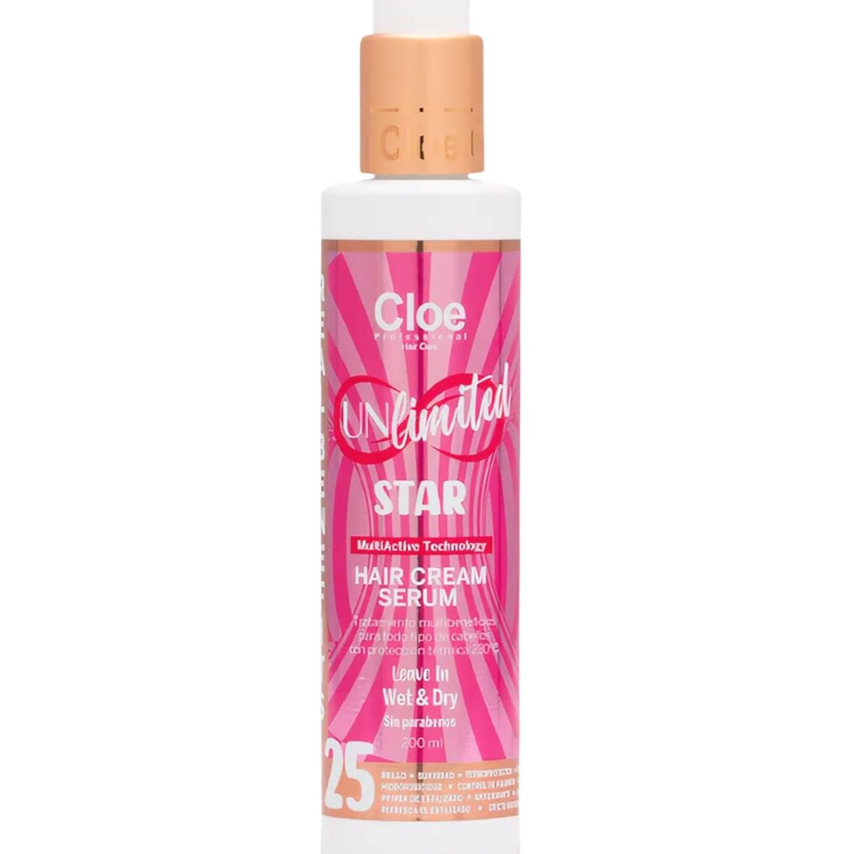 CLOE - Serum Cloe 25 Beneficios Unlimited Star 200ml Aroma Frutal