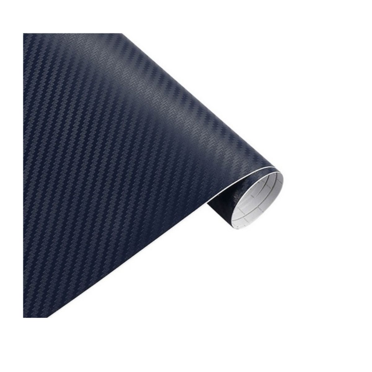 GENERICO - Vinilo Lamina Fibra Carbono auto Adhesivo 20 x127cm azul