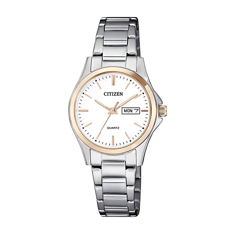 CITIZEN - RELOJ CITIZEN EQ0596-87A QUARTZ PLATEADO MUJER